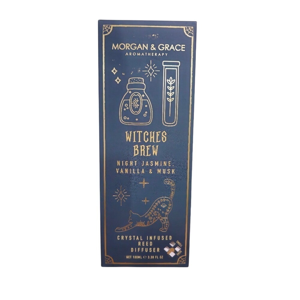 Reed‎ Diffuser Vanilla Musk Jasmine Morgan & Grace My Little Book of Spells NWT